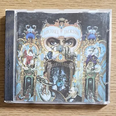 Michael Jackson : Dangerous CD ALBUM VERY GOOD CONDITION Free UK Postage  • £2.95