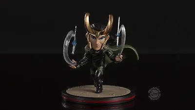 Quantum Mechanix Marvel Thor 3 Ragnorak Loki Q-fig Diorama • $23.96