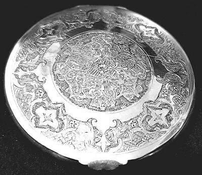 £125 • Buy Persian  Solid Silver Compact Case/box 