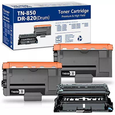 TN850 Toner DR820 Drum Compatible For Brother MFC-L5700DW HL-L5100DN MFC-L6700DW • $19.90