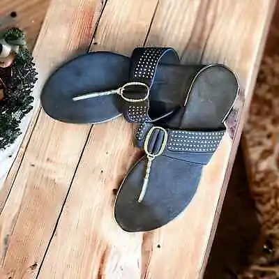 Onex Sandals Size 9 Navy Blue • $14.99