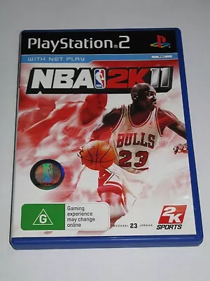 NBA 2K11 PS2 - Complete - Playstation - Free Shipping • $9.95