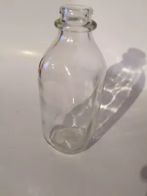 1952 1 Quart Vintage Clear Glass   Milk Bottle/Jug Farmhouse Decor • $10