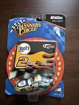 Rusty Wallace #2 NASCAR 1/64 Diecast Winners Circle Flame Penske Racing • $3.95