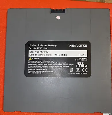 Vieworks Battery For VIVIX-S DR Panel (Part No. FXRB-01A) • $749.99