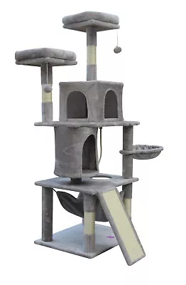 YES4PETS Large Cat Scratching Post Tree Scratcher Pole-Little Grey • $134.99