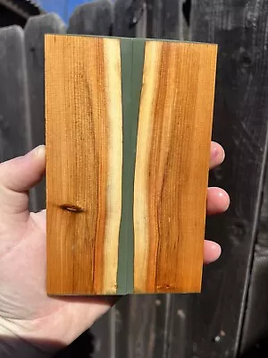 Stabilized Pacific Yew Hybrid Resin - Knife Scales • $23