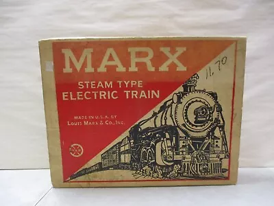 Marx Steam Type Electric Train Set • $49.99