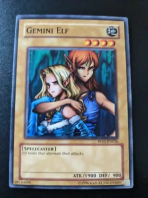 Gemini Elf RP02-EN026 Common Retro Pack 2 Very Good To Near Mint Yugioh • £1.13