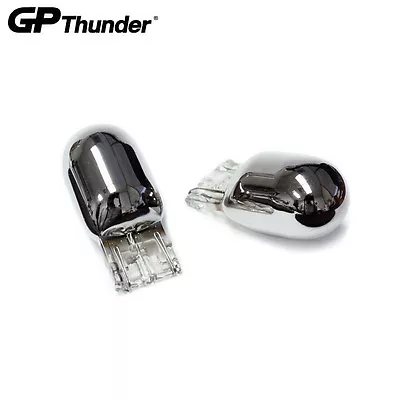 GP Thunder 7440 Chrome Silver Light Bulbs Turn Signal Brake Light Amber 2pcs • $9.65