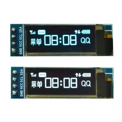 NEW IC I2C 0.91inch 128x32 Blue OLED LCD Display Module 3.3 Z0Z9 5v For PIC HOTS • $1.94