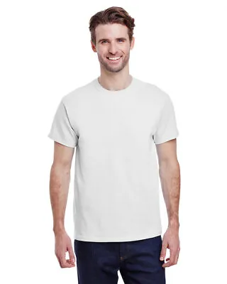 Gildan G500 Mens Short Sleeve Heavy Cotton Stylish Plain Casual T-Shirt • $7.60
