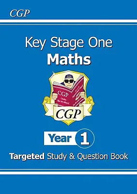 KS1 Maths Year 1 Targeted Study & Question Book (CGP Year 1 Maths) • £7.57