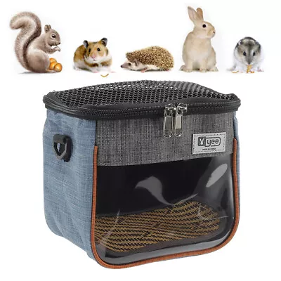 Small Animal Pet Carrier Travel Bag Rat Guinea Pig Rabbit Hamster Bird Vet Pouch • £8.95