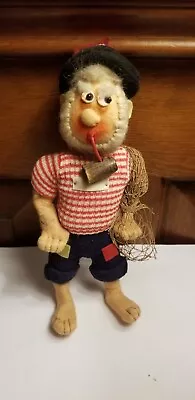 Vintage Felt CLOTH SAILOR SOUVENIR DOLL 8  • $29.99