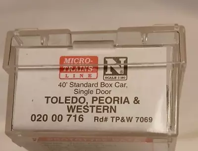 N Scale Micro Train 2005 Toledo Peoria & Western TP&W 7069 Series 7000-7099 • $15