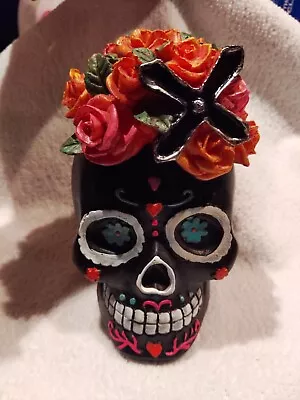 Day Of The Dead  Dia De Los Muertos Sugar Skull  . 6  • $17.99