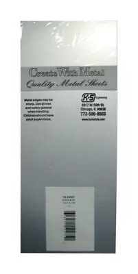 K&S 0.013 In.   T X 4 In.   W X 10 In.   L Tin Sheet Metal • $6.99