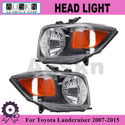 Pair Headlights Lamps For Toyota Landcruiser VDJ70/76/78/79 Series 2007-2022 • $210