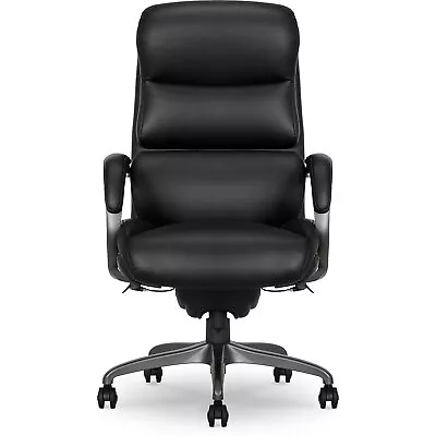 La-Z-Boy Aberdeen Leather Computer And Desk Chair Black (51545) • $402.80