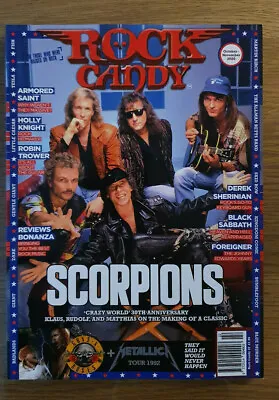 Rock Candy Magazine - Oct - Nov 2020  #22 - Feat: Scorpions • £9.95