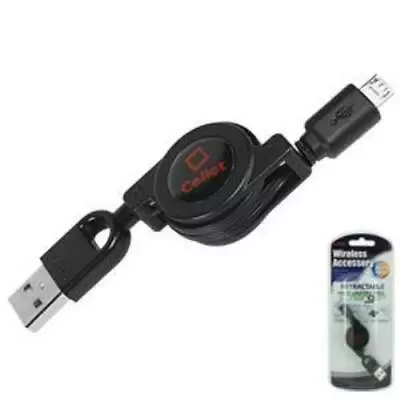 Micro USB Cable Cellet Micro USB Retractable Charger And Data Cable (USB) • $5.99