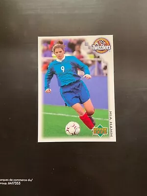 2002 Upper Deck Twizzlers Baseball Mia Hamm World Cup Soccer #2 NM • $1.50