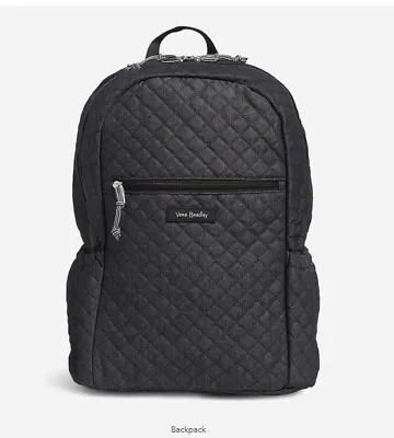 Vera Bradley Denim Black Backpack NWT • $38.99