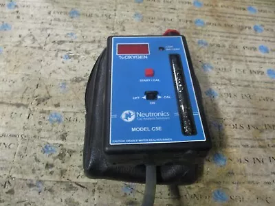 Neutronics C5E Gas Analysis Oxygen Analyzer Neutronics C5E Oxygen Analy *Tested* • $85