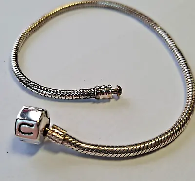 21cm Long Chamilia Silver Bracelet • £28