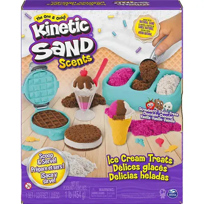£13.99 • Buy Kinetic Sand Ice Cream Scented Pretend Play Toy New Kids Childrens Spin Master
