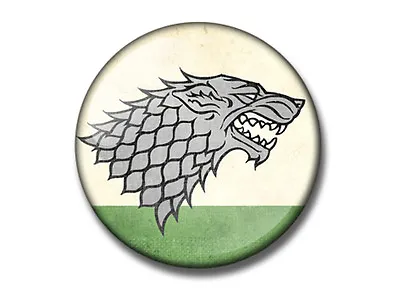 GAME OF THRONES 25mm Button Pin Badge Stark Targaryen Lannister Baratheon • £0.99