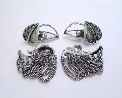 Monet & Sarah Coventry Clip-on Earrings • $25