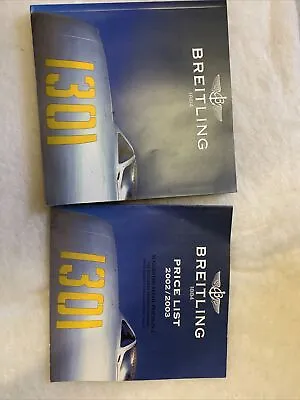 £14.99 • Buy Breitling 2003 Catalogue Brochure With 2002/2003 Price List