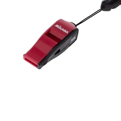 Mikasa Volleyball Referee Sports Whistle BEAT MASTER Red Black ‎BEAT-RBK NEW • $28.10