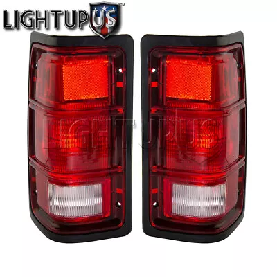 Rear Brake Tail Lights For 1988-1996 DODGE DAKOTA RAMCHARGER Left Right Pair • $44.17