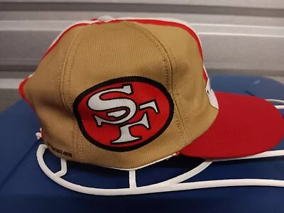 VTG 80s 1980 San Francisco 49ers NFL Football Helmet Cap Hat Size Snapback. • $60