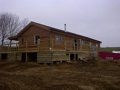 60ft X 20ft 4 Bed Log Cabin Lodge Timber Frame Holiday Park Home Static Caravan • £87750