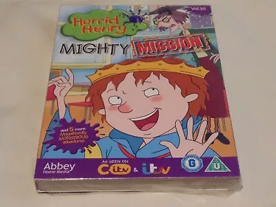 Horrid Henry: Mighty Mission – Region 2 DVD 2017 Vol.30 – Brand New & Sealed • £4.99