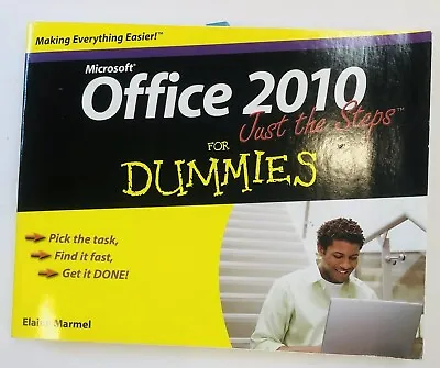 Microsoft Office 2010 For Dummies Just The Steps By Elaine Marmel MS Office • $2.09