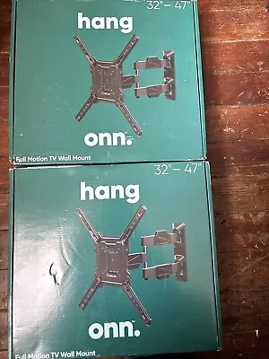 Hang ONN 32”-47” Full Motion TV Wall Mount Hanger • $22