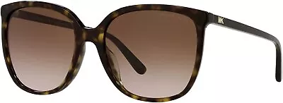 Michael Kors MK2137U Anaheim Brown Square Women Sunglasses • $49.99