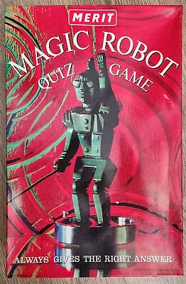 Vintage Robot Quiz Game By Merit • £12.99