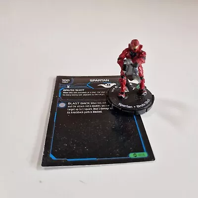 Spartan Brute Shot #039 Halo ActionClix Heroclix Figure Display Wizkids • £3