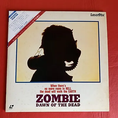 Zombie Dawn Of The Dead Laserdisc - Rare Japan Gatefold Release With Obi • £44.99
