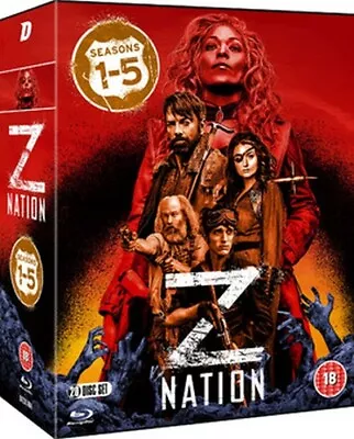 Z Nation Seasons 1 To 5 Complete Collection   [uk] New  Bluray • $79.99