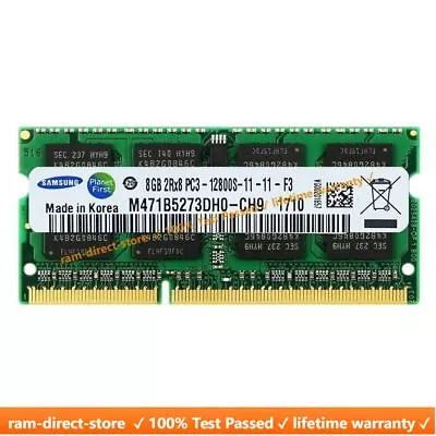 SAMSUNG DDR3 DDR3L 4GB 8GB 1600 MHz 1333 Memory RAM SO-DIMM For Laptop Notebook • $9.89