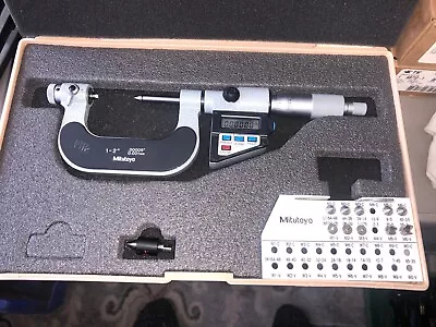 Mitutoyo Digital Thread Screw Micrometer 326-712-10 Tmc-2  Dm With Anvils • $824.95