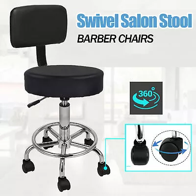 Adjustable Swivel Salon Spa Stool Manicure Dental Tattoo Workstations Chair • £26.99