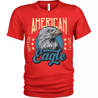 £6.99 • Buy Men's Women's Kid's American Eagle T-Shirt | S To Plus Size | USA